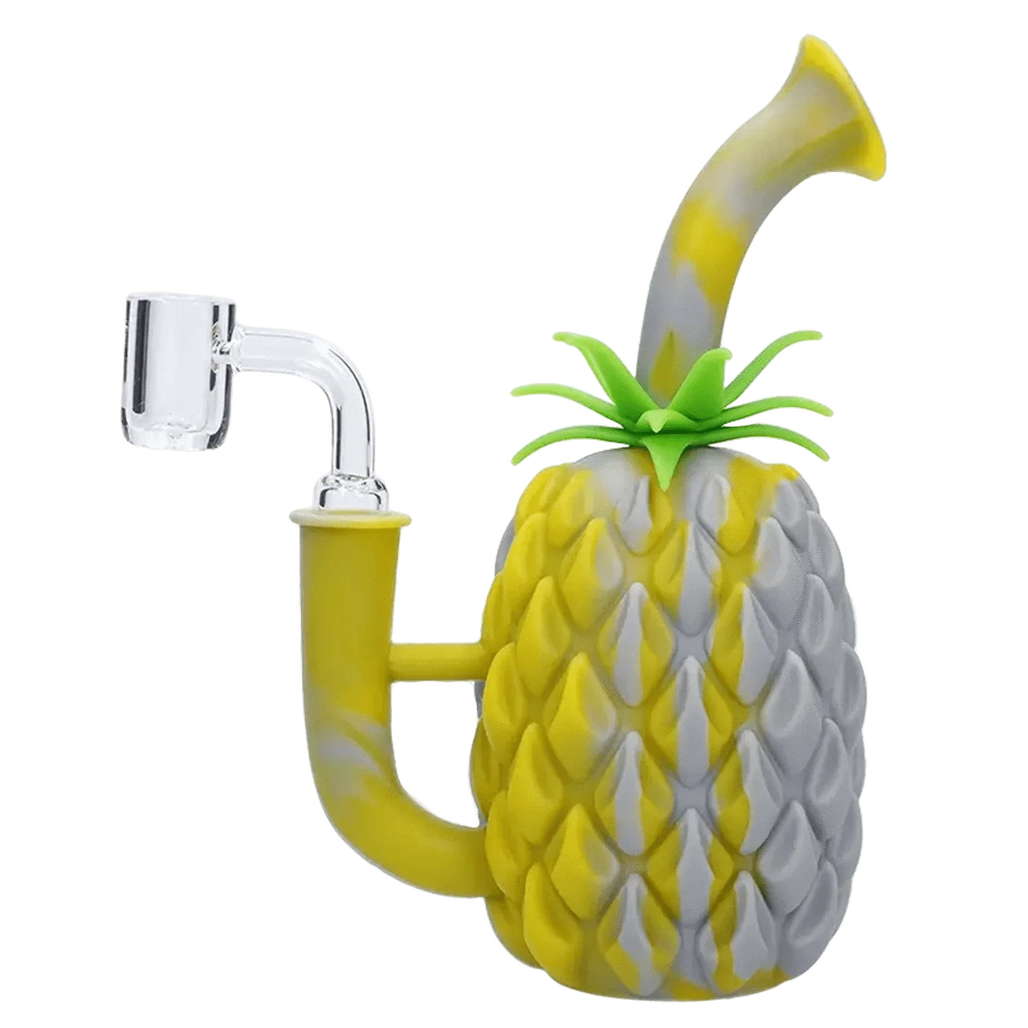 Elite Silicone Pineapple Dab Rig - Assorted - 7in. - Image 5