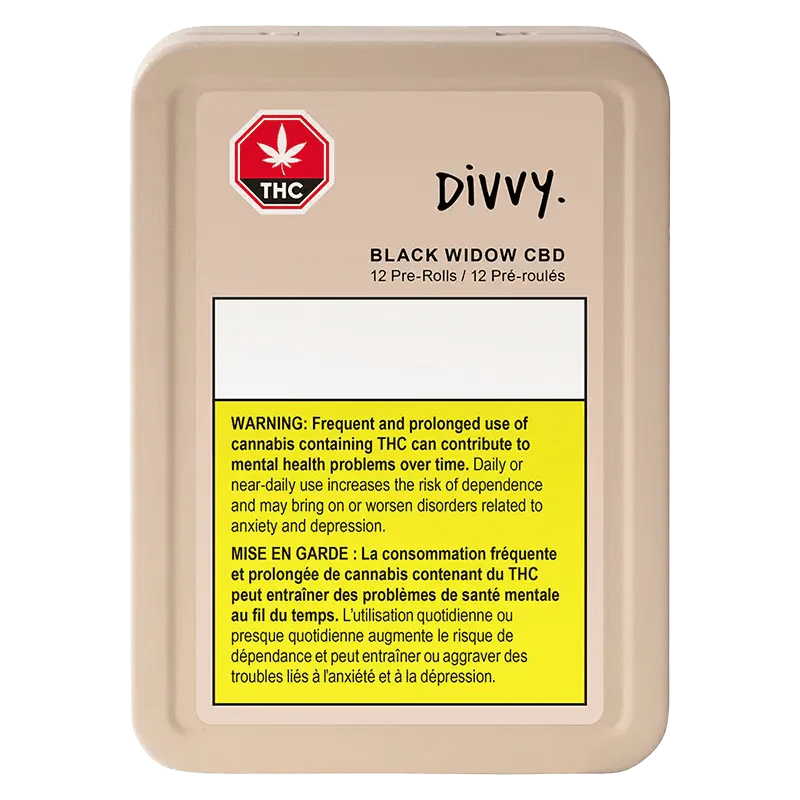 Black Widow CBD PR 12 x 0.35 g - Image 3