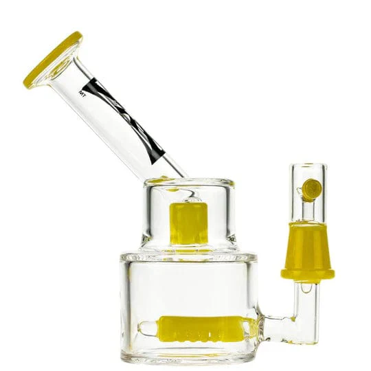 Evolution Morning Glory Dab Rig w/ Dome & Banger - Yellow - 6in. - Image 4
