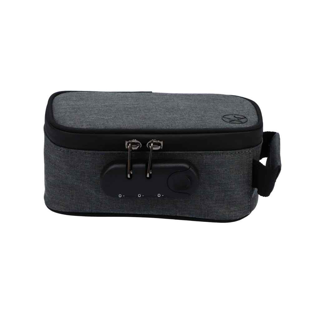 Famous Design Smell Proof & Lockable Stash Bag - Matte Grey - 180x80x80 - Image 3