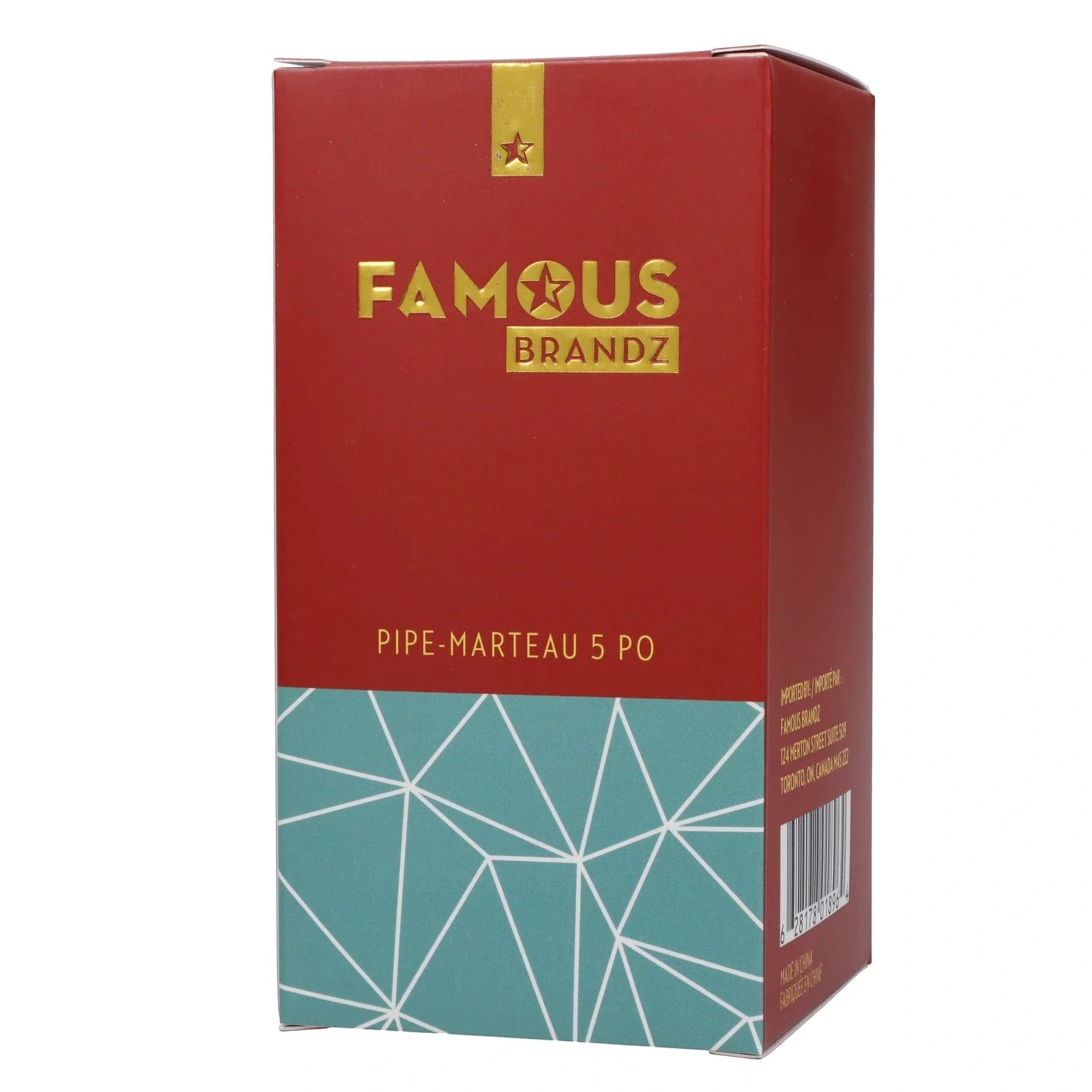 Famous Design Space Hammer Pipe - Teal - 5in. - Image 10