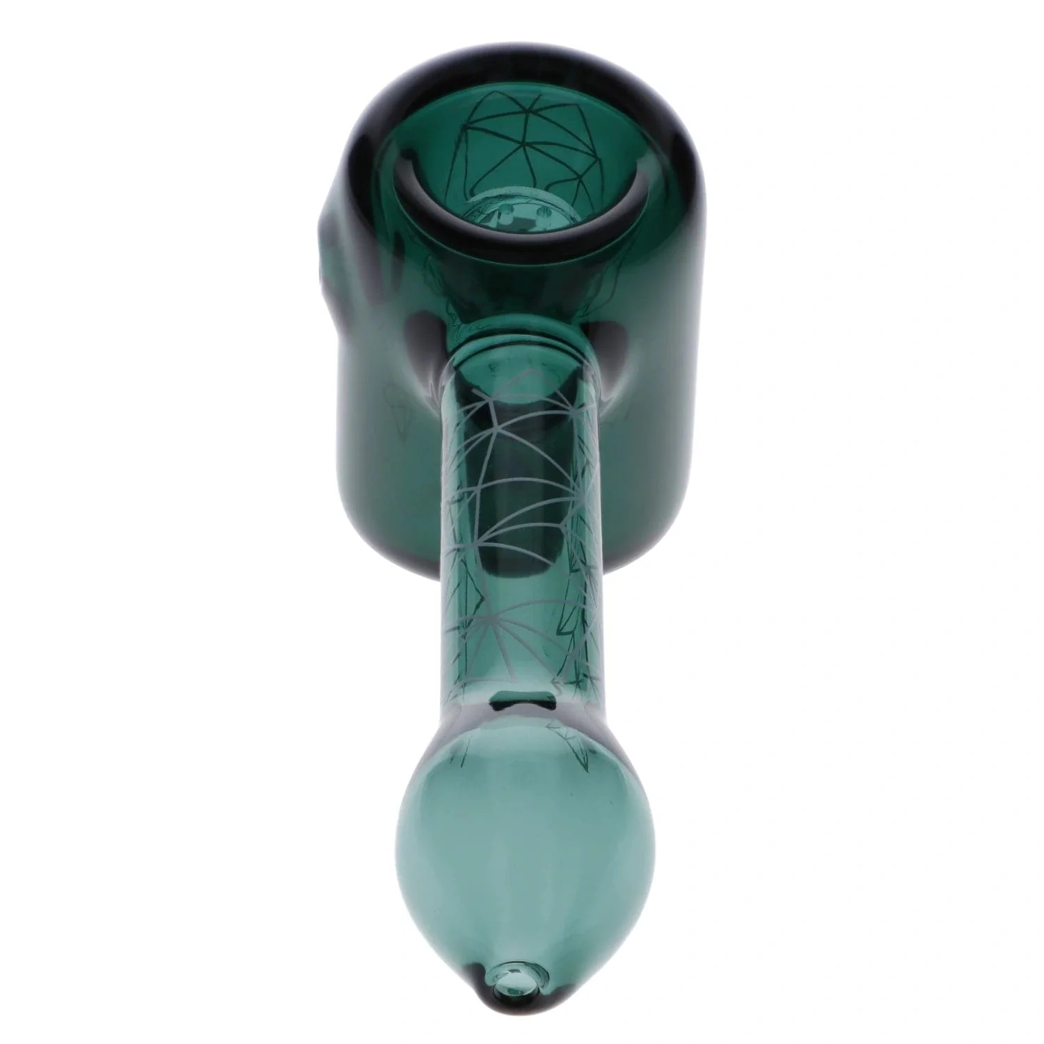 Famous Design Space Hammer Pipe - Teal - 5in. - Image 3