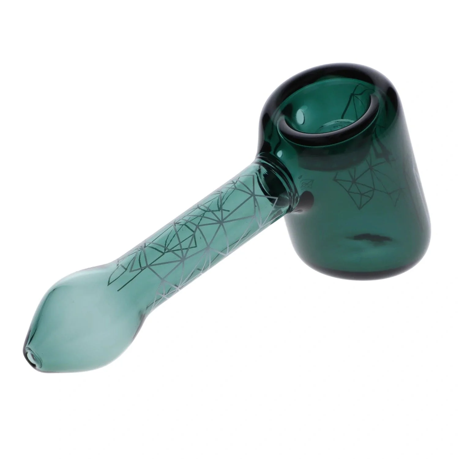 Famous Design Space Hammer Pipe - Teal - 5in. - Image 4