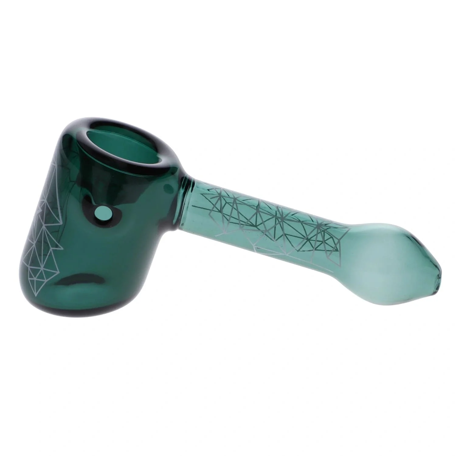 Famous Design Space Hammer Pipe - Teal - 5in. - Image 8