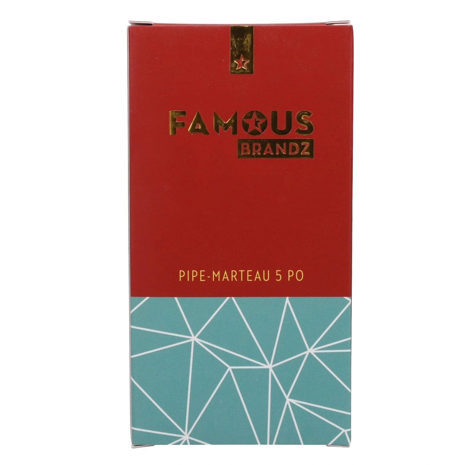 Famous Design Space Hammer Pipe - Teal - 5in. - Image 9