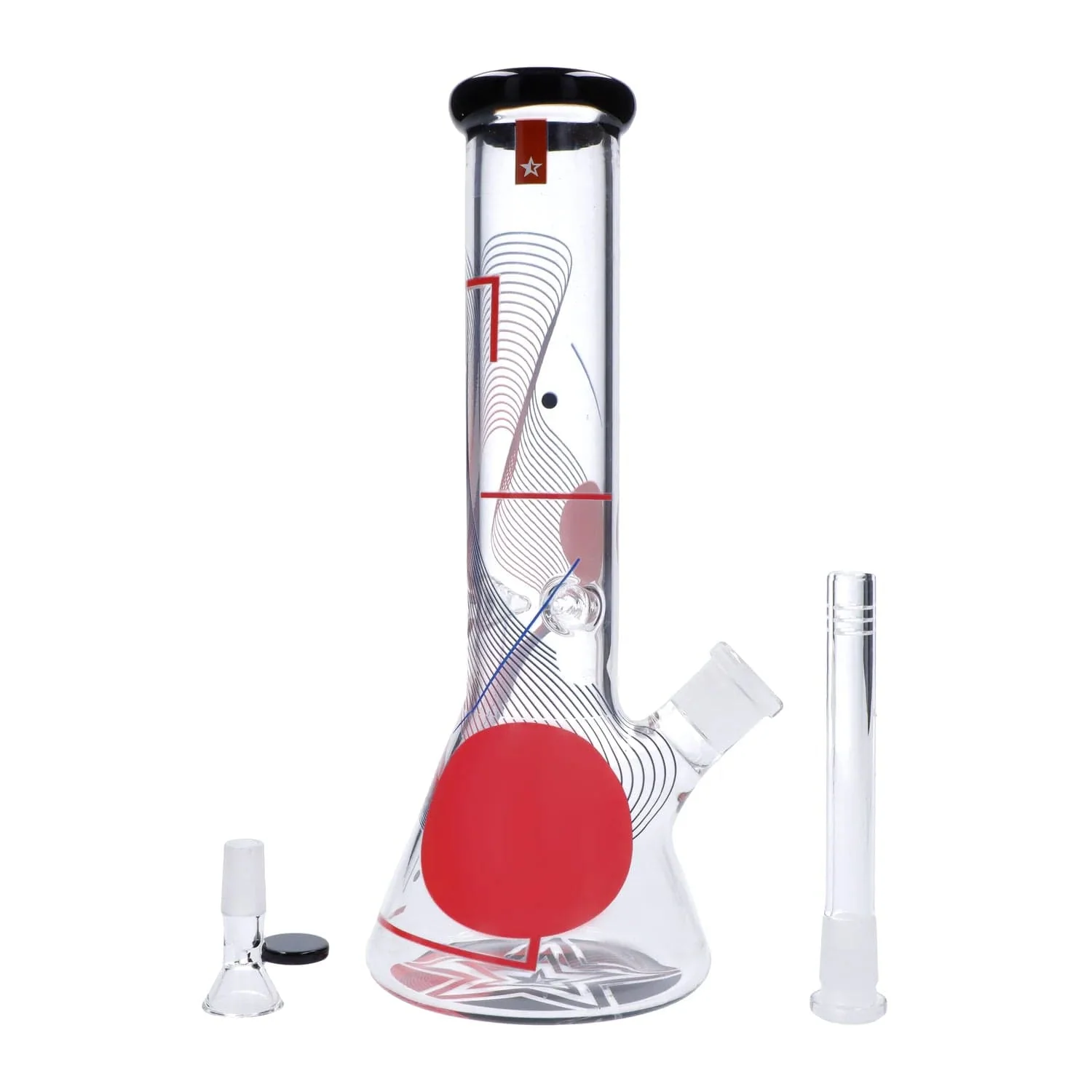 Famous Design Goa Water Pipe - 12in. - Image 9