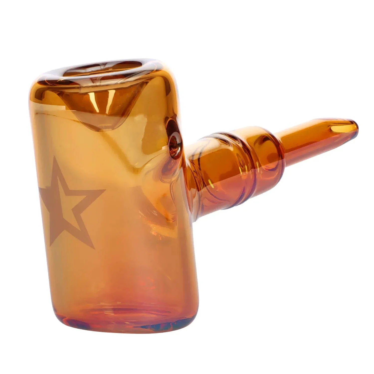 Famous Design Lava Fumed Lrg Sherlock -Orange-5.5in. - Image 6