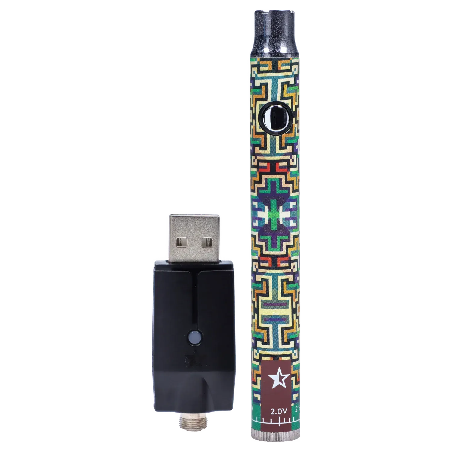 Famous Design Lit Sticc VV Battery - Mixed Design - Image 7