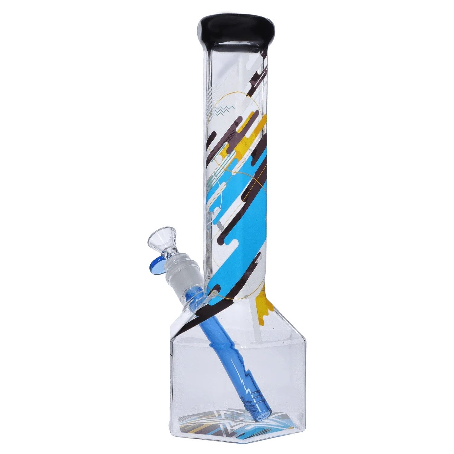 Famous Design Octagon Water Pipe - 12in. - Image 4