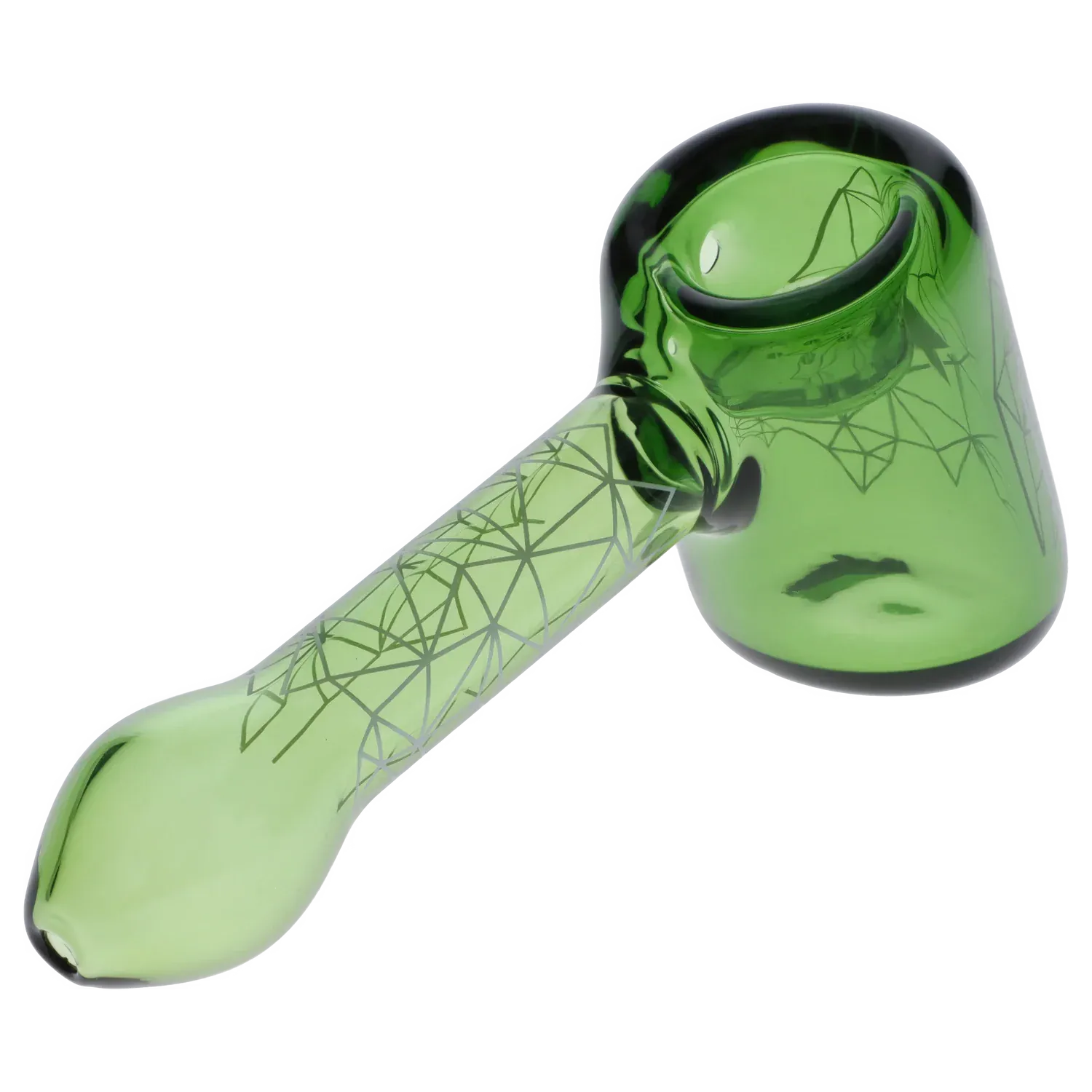 Famous Design Space Hammer Pipe-Green-5 in. - Image 4