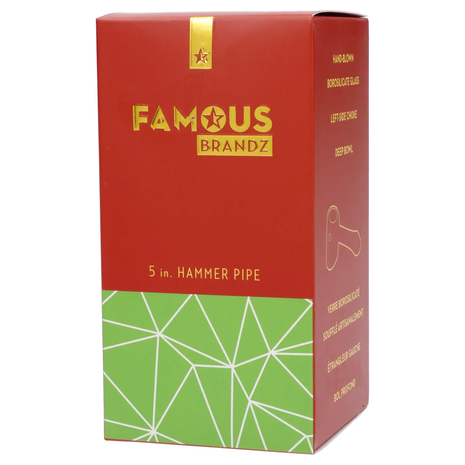 Famous Design Space Hammer Pipe-Green-5 in. - Image 9