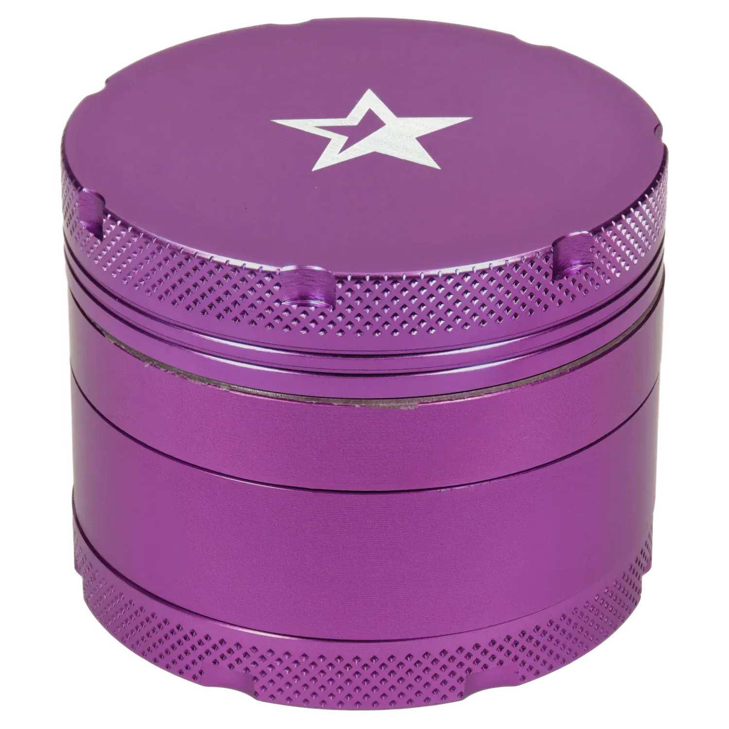 Famous X 4 pc Grinder -Purple - 50mm