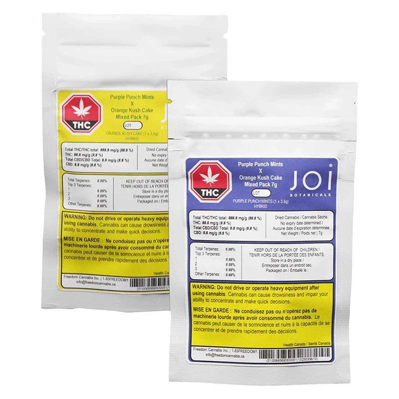 Purple Punch Mints x Orange Kush Cake Mixed Pack - Image 3