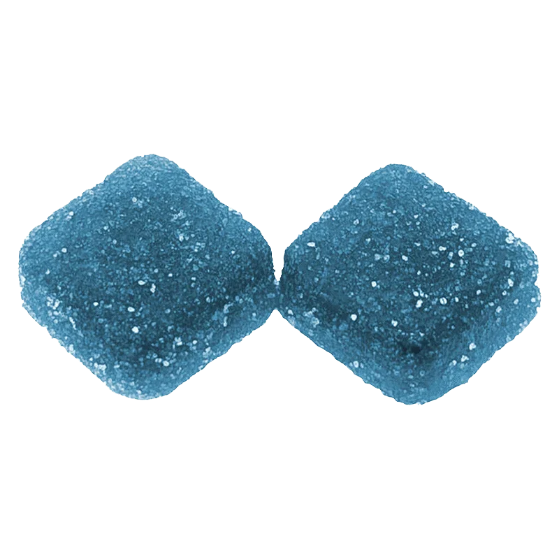Solventless Live Rosin SOUR Blue Raz Gummies - Image 2