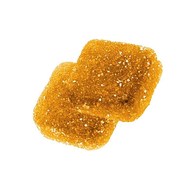 Solventless Live Rosin Sour Peach Gummies - Image 2