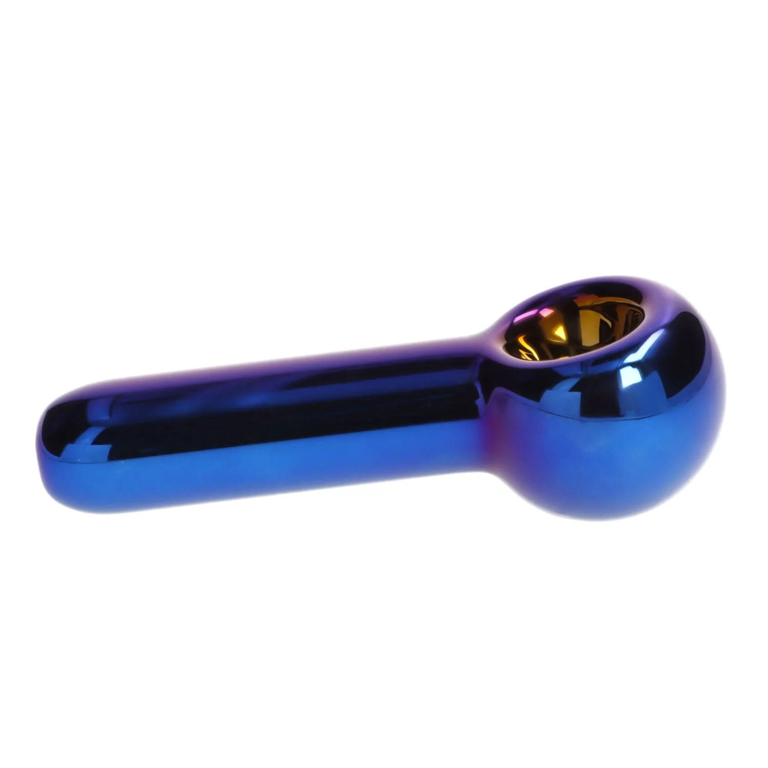 Famous Design Prism Fumed Spoon Pipe - Rainbow - 3in. - Image 6