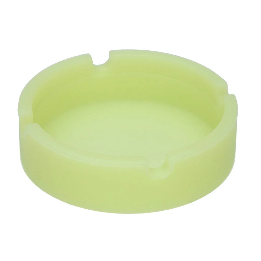 Valiant Silicone Round Glow in The Dark Ashtray - Assorted - Image 3