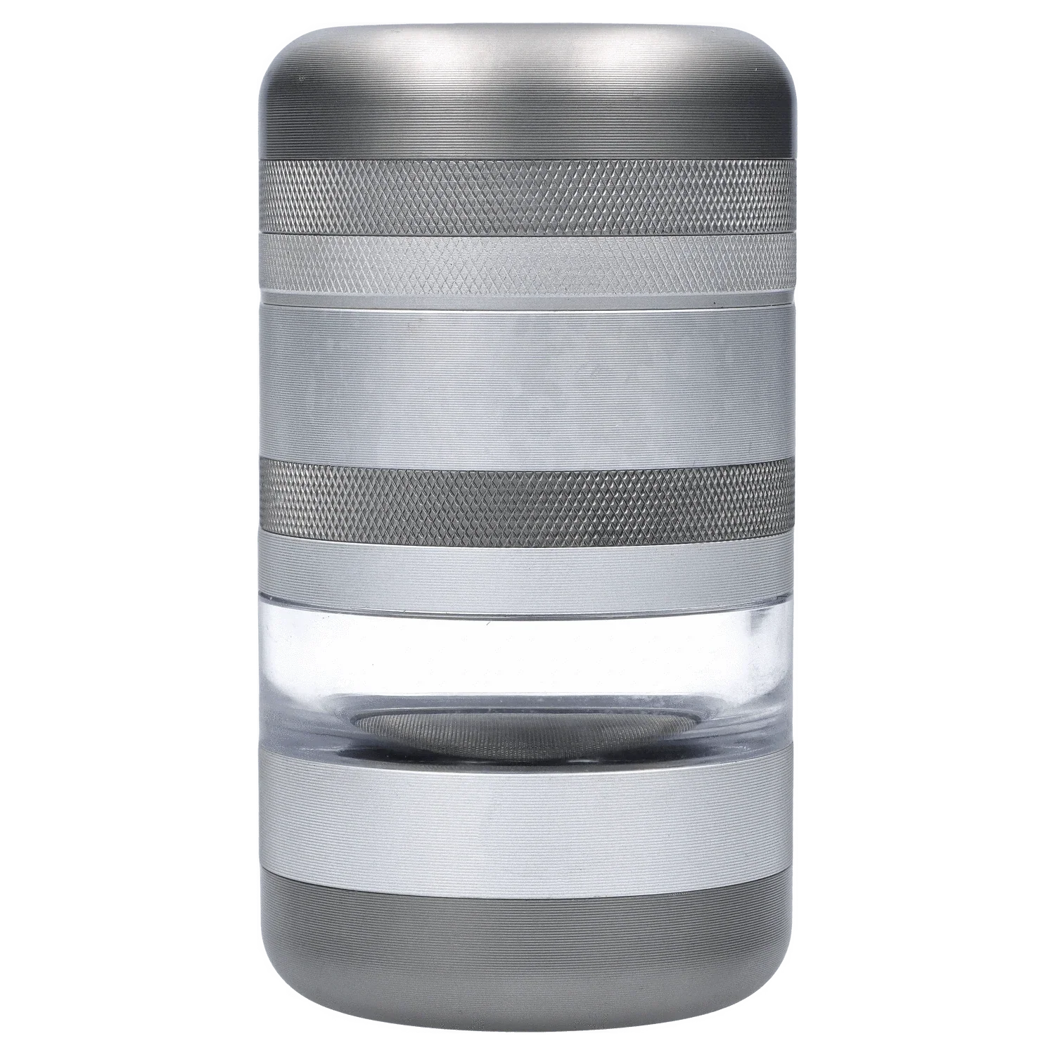 GR8TR Jar Body Grinder 2.2" - Matte Silver