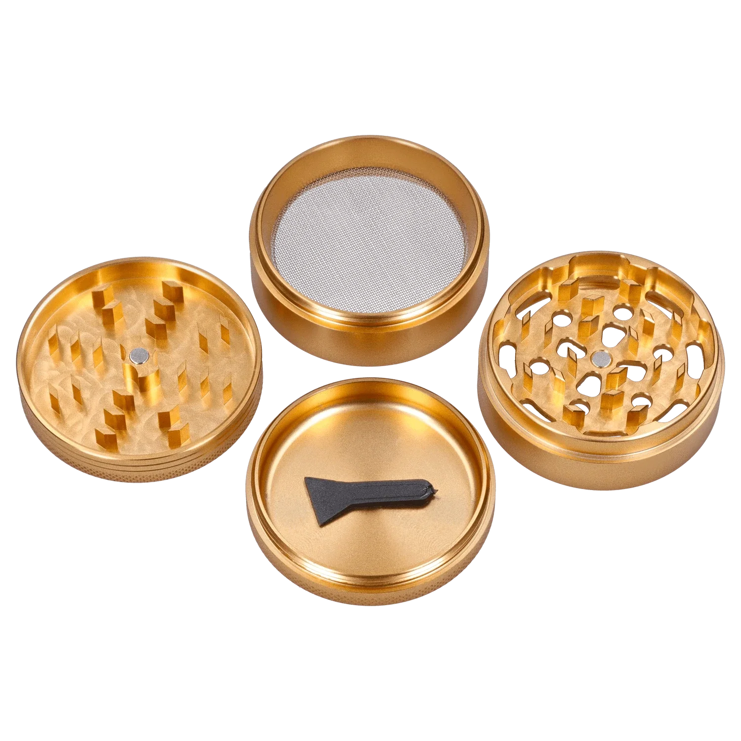Hue 3-Stufen Grinder - Champagner Gold - Image 4