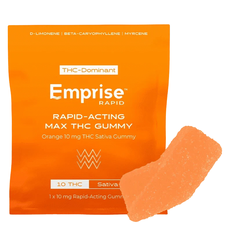 Orange THC Gummies