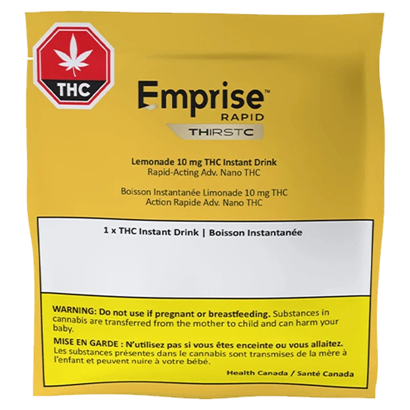 THirstC Lemonade 10 mg THC Instant Drink Powder - Image 3