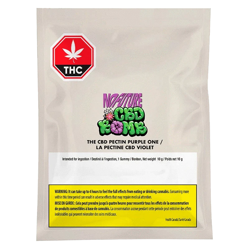 CBD Bomb - The CBD Pectin Purple One Gummy - Image 3