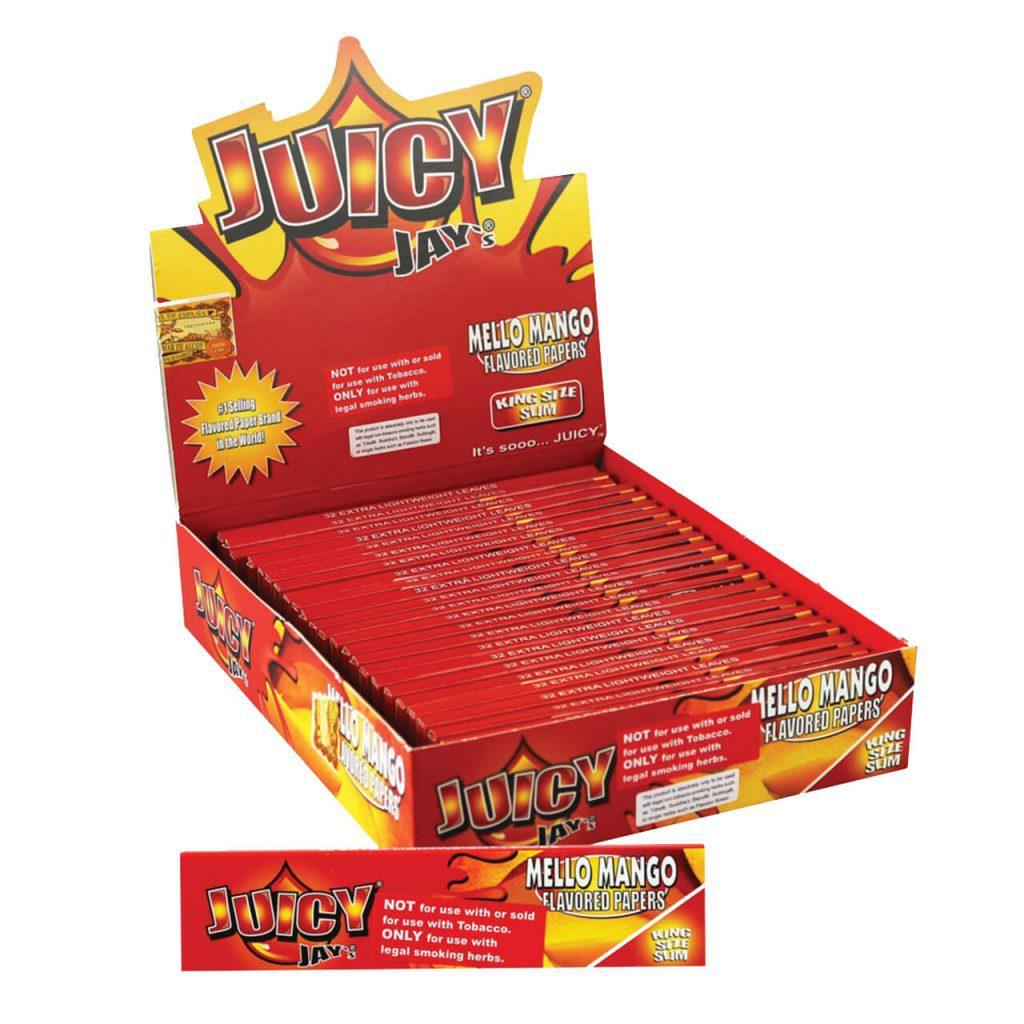Juicy Jay's Rolling Papers - Mellow Mango - King Size