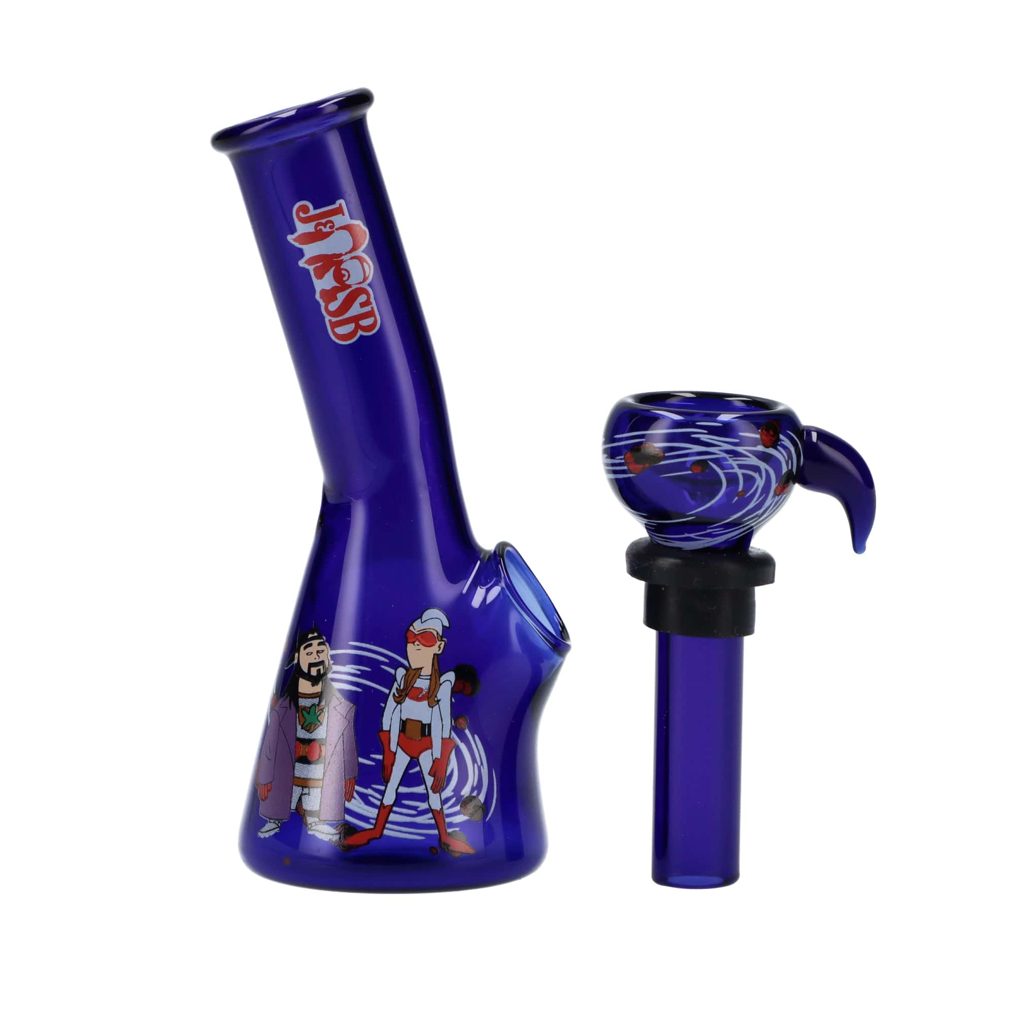 JSB Bluntman & Chronic Water Pipe-Blue-Mini - Image 3