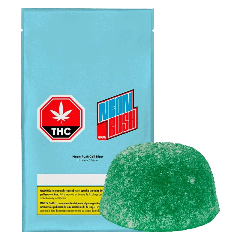 Neon Rush Cali Blast Gummies