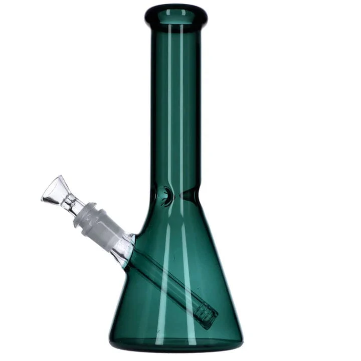 Everyday Essentials Beaker Bong - Teal - 10in. - Image 2