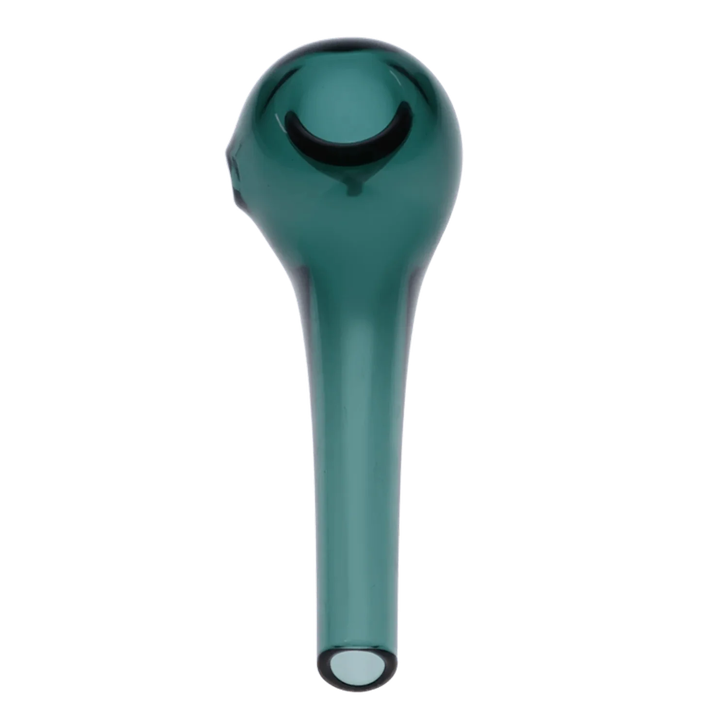 Everyday Essentials Bent Spoon Pipe - Teal - 4in. - Image 6