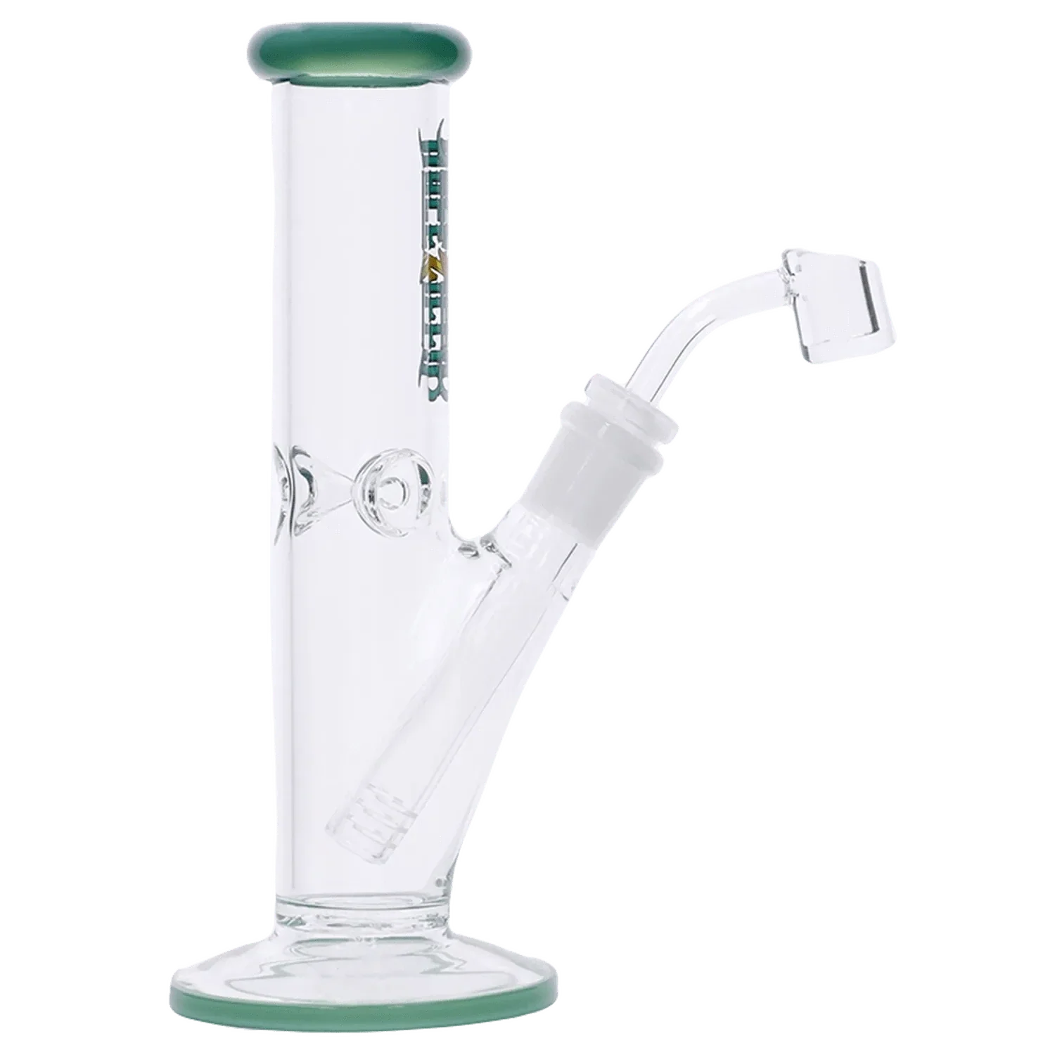 Dopezilla Minilla Dab Rig - Milky Teal - 7.5in. - Image 5