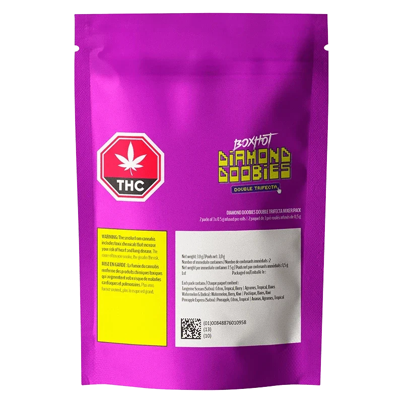 Diamond Doobies Double Trifecta Mixer Pack Infused PR 6 x 0.5 g - Image 3