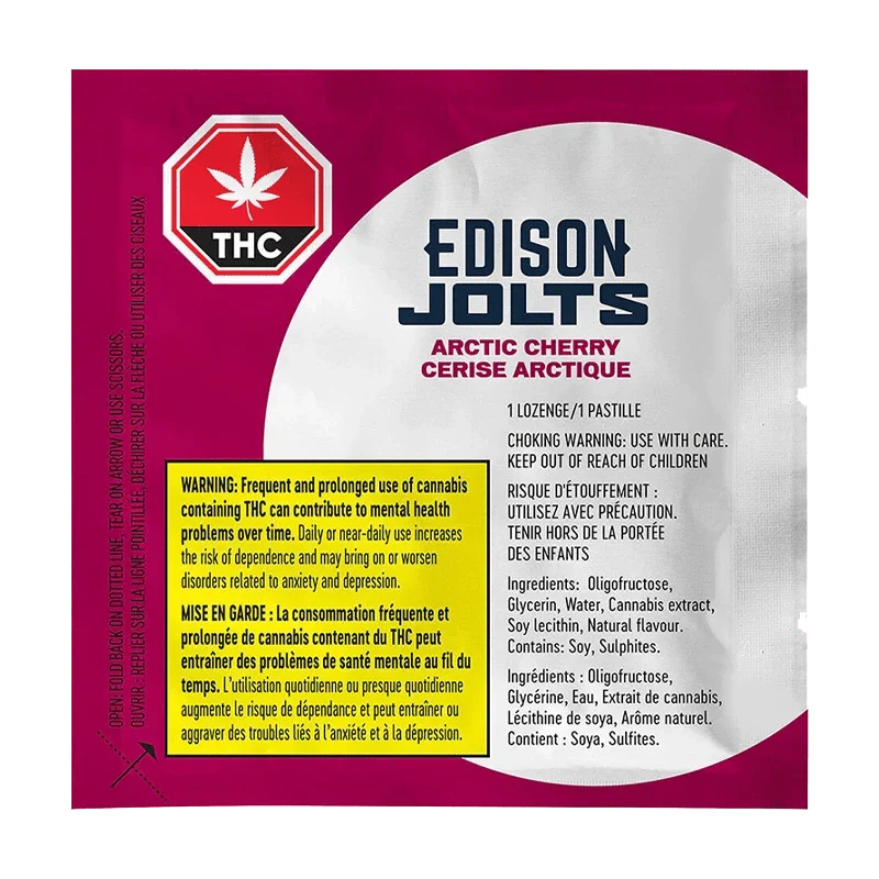 Jolts Arctic Cherry Lozenge Hard Candy - Image 3