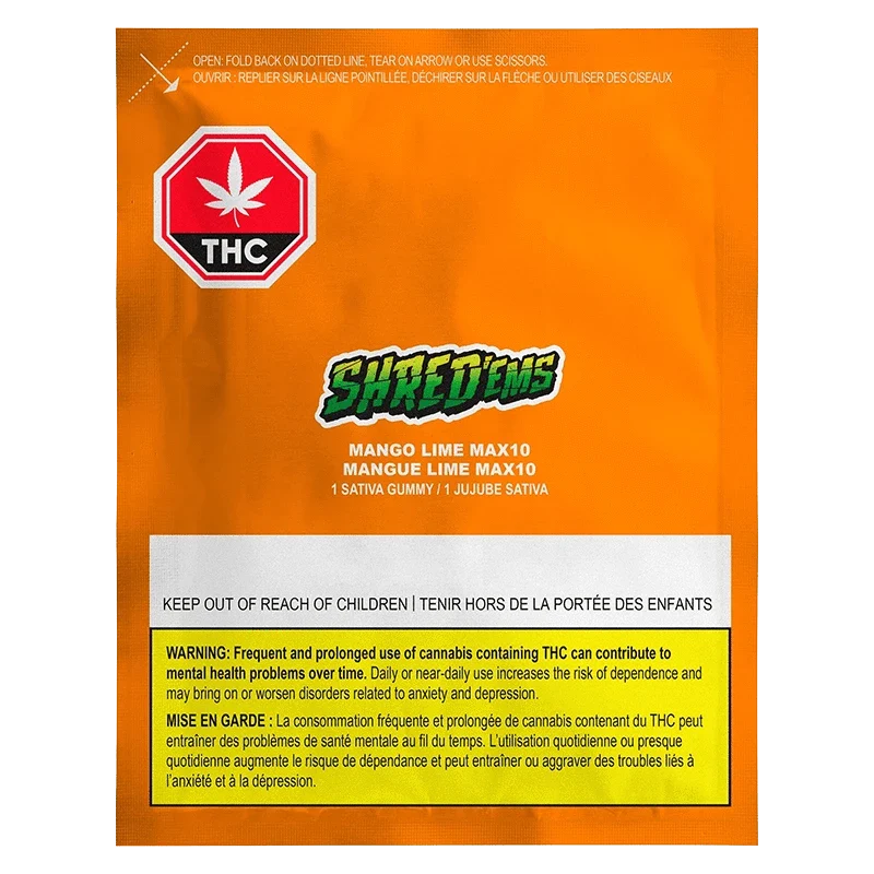 Mango Lime Sativa MAX10 THC Gummy - Image 3