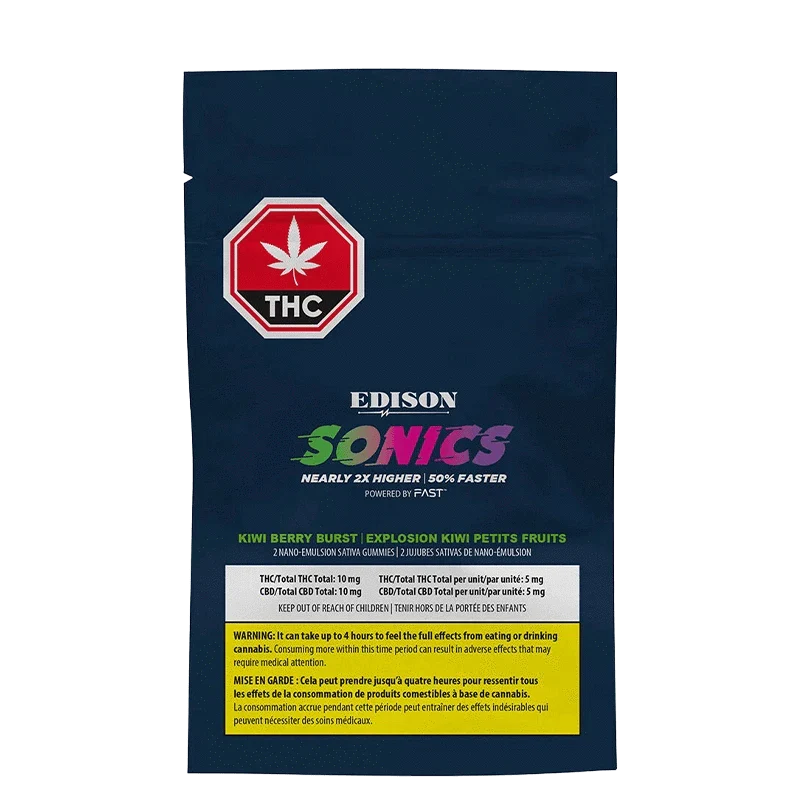 Sonics Kiwi Berry Burst Gummies - Image 3