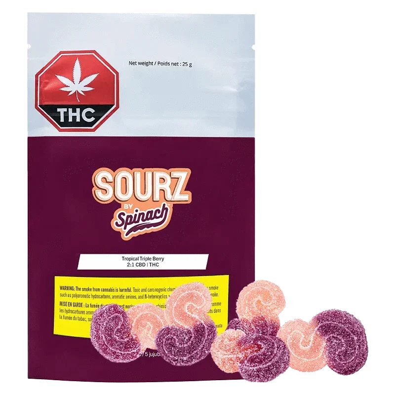 Tropical Triple Berry 2:1 Gummies