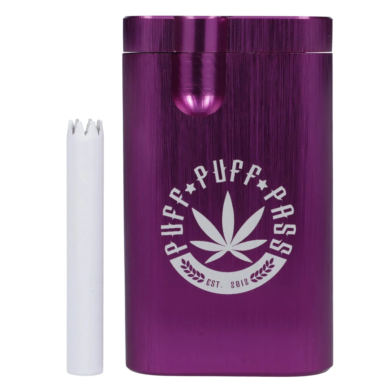 Puff Puff Pass Small Aluminum Dugout - Purple - Image 3