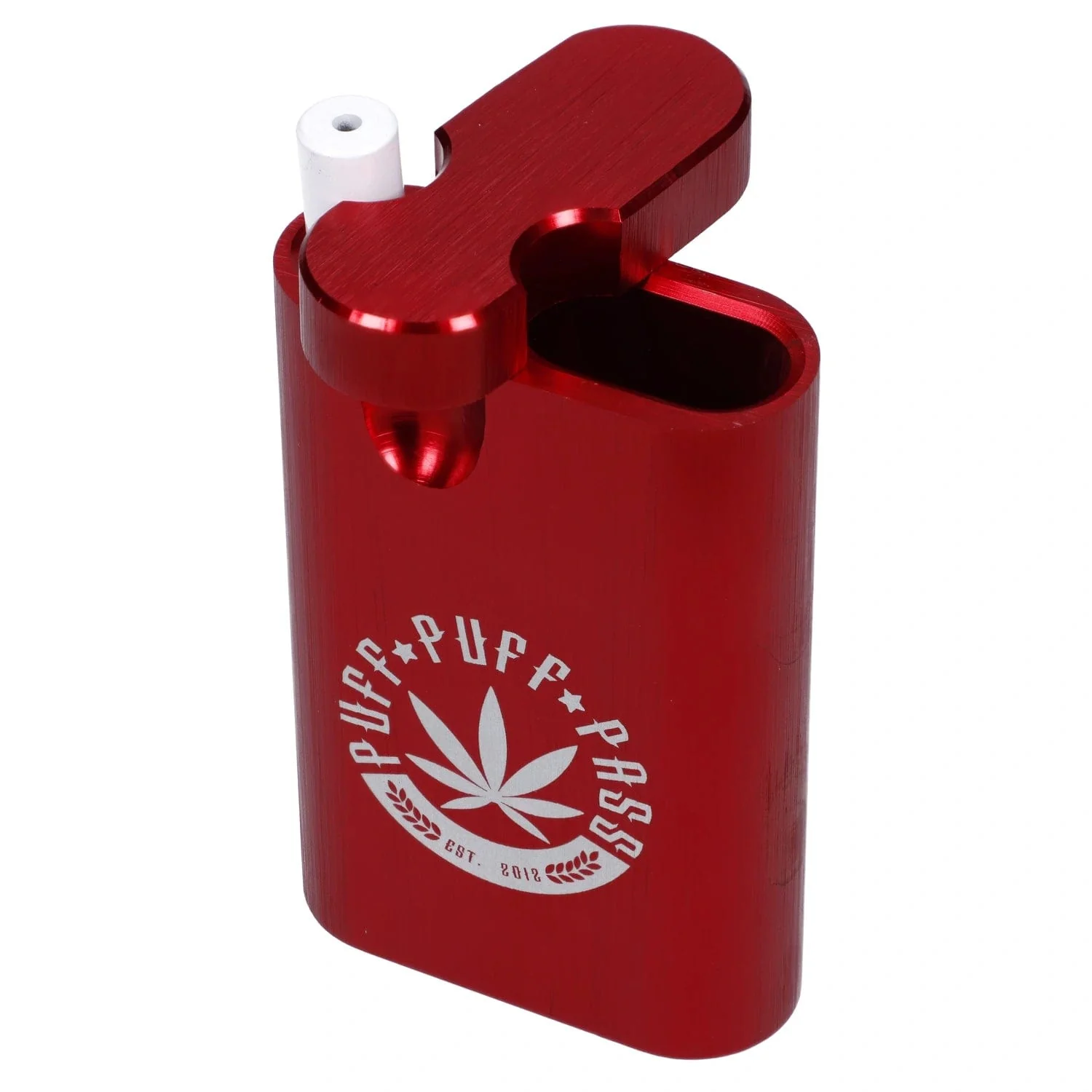 Puff Puff Pass Small Aluminum Dugout - Red - Image 3