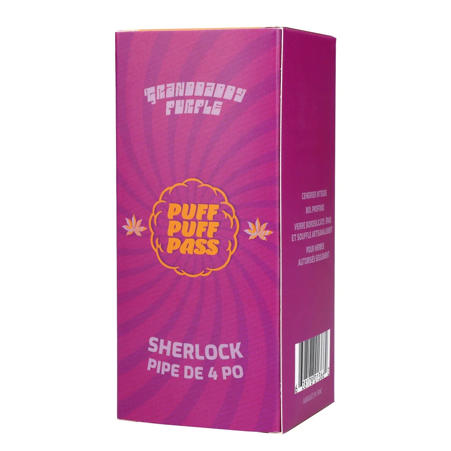 Puff Puff Pass Strains Granddaddy Sherlock - Purple - 4in. - Image 9