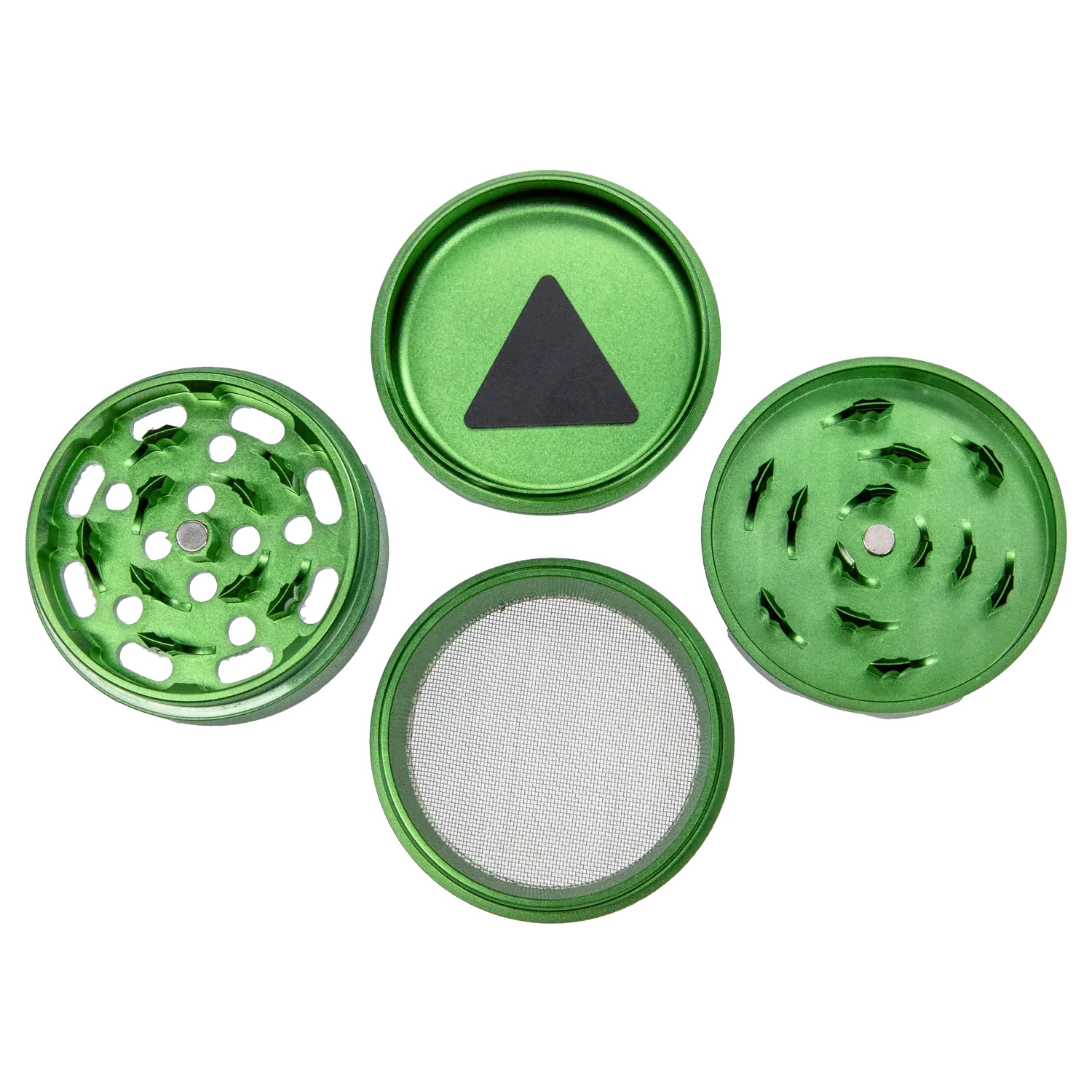 Puff Puff Pass Strains Sour Diesel Grinder-Green - Image 5
