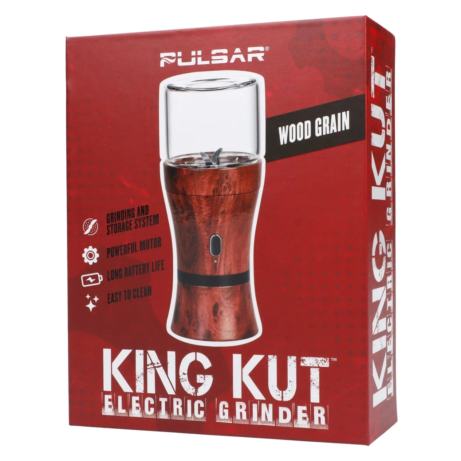 Pulsar King Kut Electric Grinder - Wood Grain - Image 7