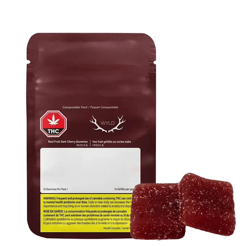 Real Fruit Dark Cherry 5:1 Gummies