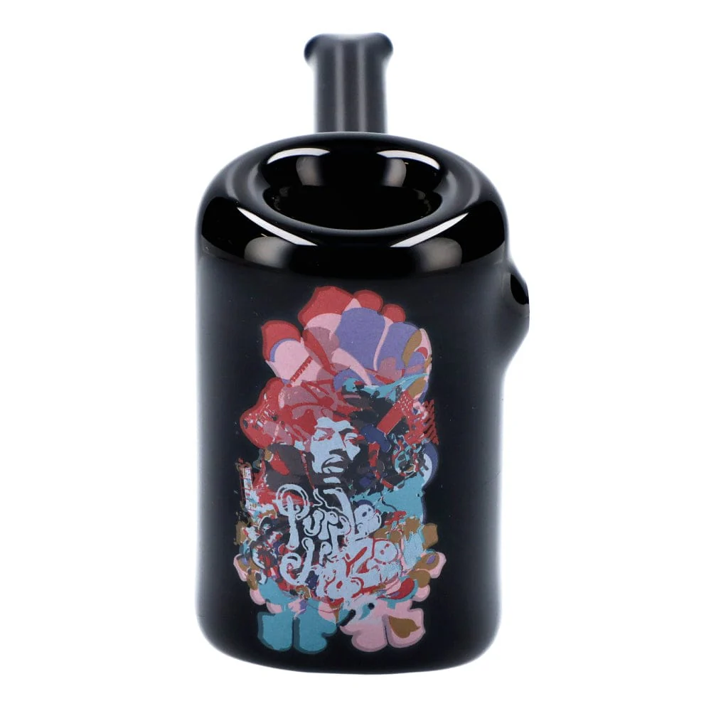 Rocklegenden Jimi Rainbow Haze Sherlock-Pfeife - Schwarz - 6 Zoll.
