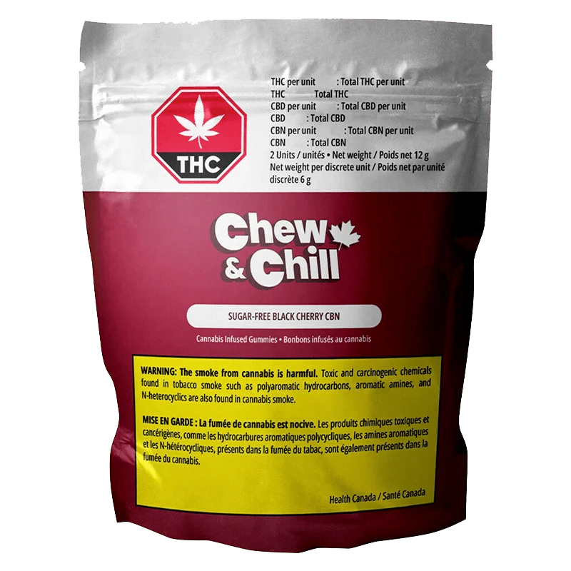 Sugar-Free Black Cherry CBN Gummies - Image 3
