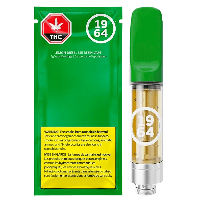 Lemon Diesel FSE Resin Vape Cartridge