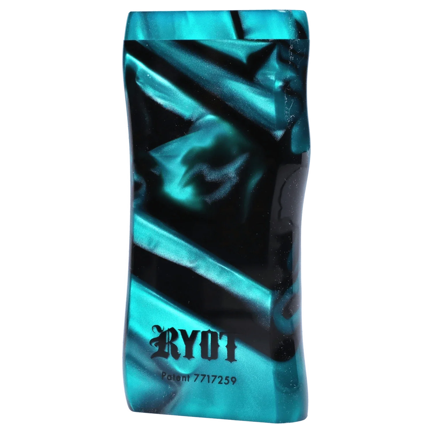 RYOT Large 3 in. Acrylic Magnetic Dugout in Green with Matching Bat - Image 3