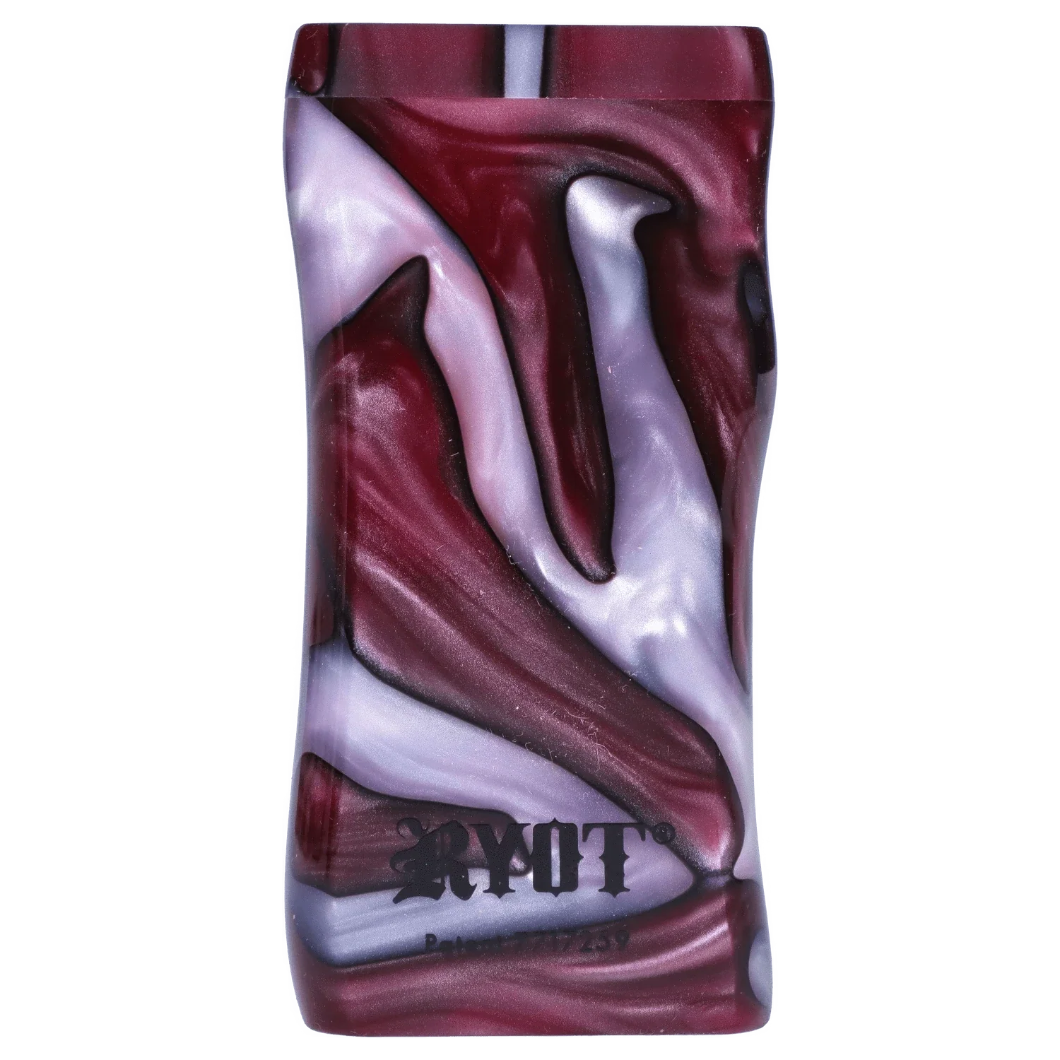 RYOT Large 3 in. Acrylic Magnetic Dugout in Purple with Matching Bat - Image 2