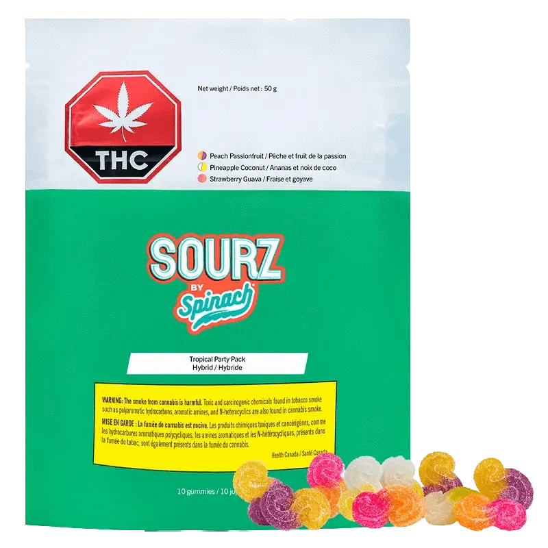 Sourz: Tropical Party Pack Gummies