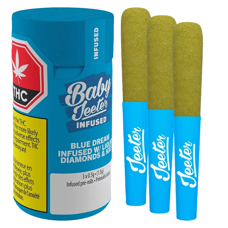 Baby Jeeter Blue Dream Infused PR 3 x 0.5 g